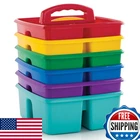 Storex Classroom Caddy 9.25"X9.25"X5.25" Assorted Colors - 6 Pack New. Price: $46.73.
