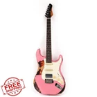 Fojill FSTR-60 Roasted Maple Neck Guitar Fingerboard Elm Body Pink New. Price: $187.99.