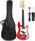 36IN Electric Bass Guitar, 4 String Beginner Starter Kit With Accessories Includ New. Price: $128.29.