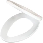 Gerber G0099213 Elongated Closed-front Toilet Seat With Soft And Quick Rel Open. Price: $19.13.