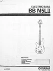 Yamaha BBN5L Ii Left Handed Bass Guitar Service Manual Parts List Booklet Used. Price: $12.99.