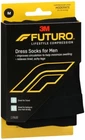 Futuro Lifestyle Compression Dress Socks For Men Moderate Medium Black 1 New. Price: $15.84.