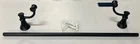 Moen Belfield YB6424BL Matte Black 24" Towel Bar New. Price: $24.99.