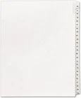 Avery 01704 Allstate-style Divider, Side Tabs 76-100, Letter Size, White, 25/ST New. Price: $7.69.