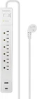 Insignia 6-OUTLET / 1-USB-C 1,800 Joules Surge Protector Strip With Open. Price: $11.75.