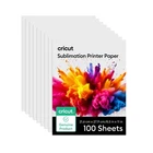 Cricut Sublimation Paper - 100 Sheets (8.5" X 11") Letter Size Compatible Wi New. Price: $22.46.