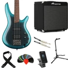 Ibanez Standard SR300E Bass Guitar Ampeg RB-108 Bundle- Cerulean Aura New. Price: $619.99.