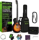GI-155 Valley Series, 39" Electric Guitar Set W/amplifier, H-h Pickups With Coil New. Price: $244.39.