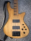 Schecter Stiletto - 4 Session Aged Natural Satin Electric Bass Guitar Rare Used. Price: $700.00.