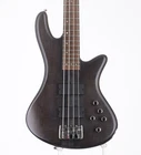 Schecter Stiletto Studio 4 See-thru Black Satin Used 2017 Maple Neck W/soft Case. Price: $728.99.