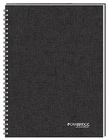 Mead MEA06074 Cambridge 1-SUBJECT Notebook 80 Sheets 8"X5" Black New. Price: $29.08.