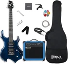 Full Size 39 Inch Electric Guitar Kit With Standard 20W Amplifier Bundle Solid New. Price: $269.99.