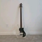 Vtg Ampeg Dan Armstrong D227A Clear Lucite Bass Guitar Early 1969 Is Used. Price: $3000.00.