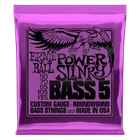 Ernie 2821 Power Slinky 5-STRING Electric Bass Strings 50-135 New. Price: $27.99.