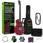 Gearit 39 Inch Full Size Electric Guitar Bundle W/amplifier, H-h Pickups Wit Coi Open. Price: $144.25.