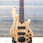 Lakland Skyline Series 55-01 Deluxe Spalted Maple Natural 5-STRING Electric Bass Open. Price: $1299.00.