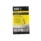Klein Tools 56253 Wire Marker Book-black Letters, Numbers And Symbols New. Price: $17.22.