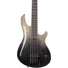 Schecter Guitar Research Sls ELITE-5 5-STRING Electric Bass Black Fade Burst New. Price: $1649.00.