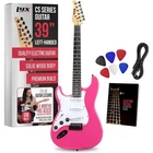 Lyxpro Cs 39IN Left Hand Electric Guitar Kit Amp Cable Picks Guide Set Full Pink New. Price: $109.99.
