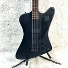 Epiphone Thunderbird Goth Bass Guitar All Black Satin Electric 4 String Used. Price: $583.32.