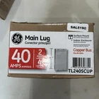 Ge TL240SCUP Power Main Lug Amp 2-SPACE 4-CIRCUIT Breaker New. Price: $44.99.