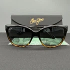Maui Jim Starfish GS744-02T Sunglasses Black Tortoise Grey 56 16 140 Pre-owned. Price: $120.99.