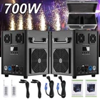 Uking 700W Large Cold Spark Machine Stage Effect Dmx Firework Party Wedding Show New. Price: $99.99.