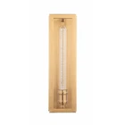 Used Brio Lighting AD801G Adelman Wall SCONCE-15.25 Inches Tall And. Price: $33.01.