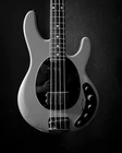 Ernie Ball Music Man Darkray 4- String Electric Bass Guitar Granite Stone Used. Price: $3200.00.