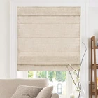 Chicology Cordless Roman Shade Light Filtering Belgian Flax 29 W 64 Open. Price: $27.99.