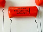 3X - .68UF 100V Mallory Film/foil Orange Drop Bass Guitar/tone Stacks #240 New. Price: $22.49.