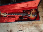 1974 Fender Jazz Bass Sunburst, With Original. Hard Shell Case Used. Price: $3900.00.
