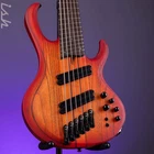 Ibanez BTB866MS 6-STRING Bass Workshop Brown Topaz Burst Flat New. Price: $1599.99.