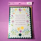 Hallmark Dayspring Happy Easter Cards 10 Pack Religious Foil Border New. Price: $8.00.