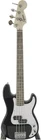 Squier Mini Precision Bass Guitar Black Electric Short Scale Compact Used. Price: $149.00.