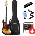Electric Bass Guitar 4 Strings Full-size Standard Jb-style Beginner Kit Sun New. Price: $286.99.