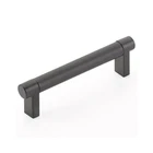 Emtek Select Cabinet Pull 4" C-c Rectangular Stem, Smooth Bar Flat Black New. Price: $28.80.