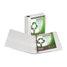 Samsill SAM18987 Recycled Vue Binder 3" Ring 575 Sheet White New. Price: $33.75.