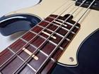 Yamaha BBP34 Electric Bass Midnight Blue W/new Strings Used. Price: $1425.00.