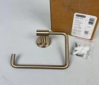 Amerock BH26541CZ Arrondi 6-7/16" Wall Mounted Towel Ring Champagne Bronze Open. Price: $29.50.