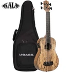 Kala U-bass Spalted Mango Acoustic Electric Ukulele Ubass-sp-mng-fs New. Price: $549.00.