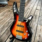Holiday Special! Glarry 5 String Style Electric Bass Guitar +case/bag! Used. Price: $209.00.