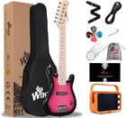 EGM100 30 Inches Real Kids Electric Guitar With Beginner Kit, Right Handed (rose New. Price: $69.99.