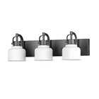 Rockhill 22 In. 3-LIGHT Led Wall Sconce Vanity Matte Black Bathroom Kitche Open. Price: $38.99.