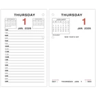 At-a-glance 2026 Desk Calendar Refill, Daily, 3-1/2" X 6", Standard Red New. Price: $20.50.