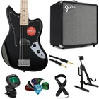Squier Affinity Series Jaguar Bass And Fender Rumble 25 Amp Essentials Bundle - New. Price: $559.99.