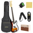Strich Electric Bass Guitar Beginner Kit 4 Strings SPB-S10 W/amp New. Price: $199.99.