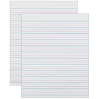 Sulphite Handwriting Paper, Dotted Midline, Grade 2, 1/2" X 1/4" Ruled New. Price: $56.93.