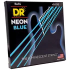 Dr Strings Hi-def Neon Blue Medium 4-STRING 45-105 NBB-45 New. Price: $29.99.