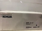 Kohler Serif Drop-in Bathroom Sink With 8" Widespread Faucet Holes Used. Price: $280.99.
